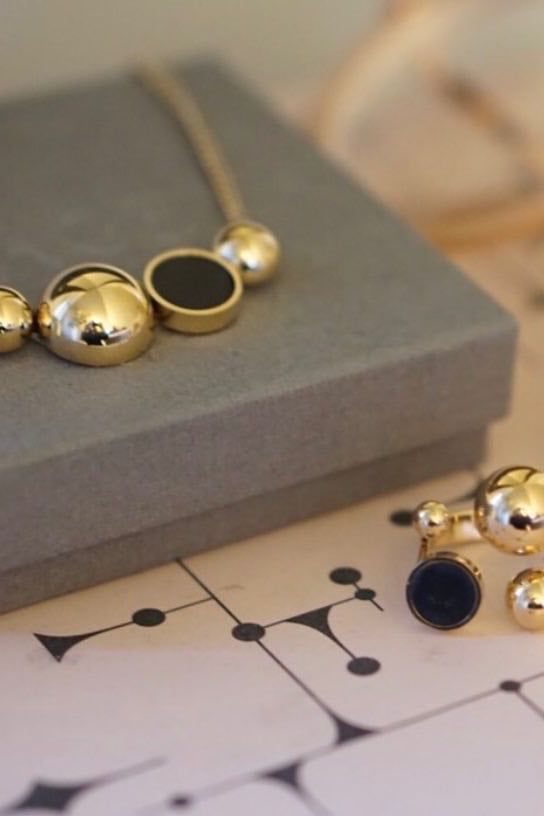 Solar Golden Necklace