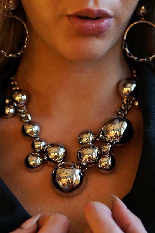 Solar Statement Necklace
