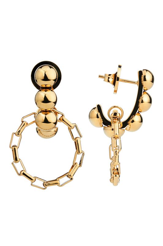 Solar Golden Hoops - Scandinavian Design Jewelry - Sagen Sweden