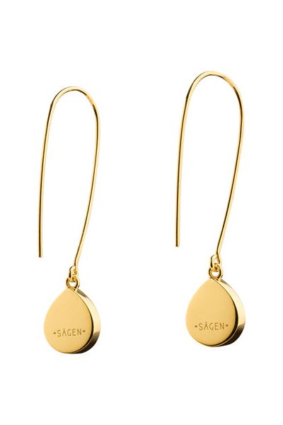 Berså Exclusive Golden Long Earrings