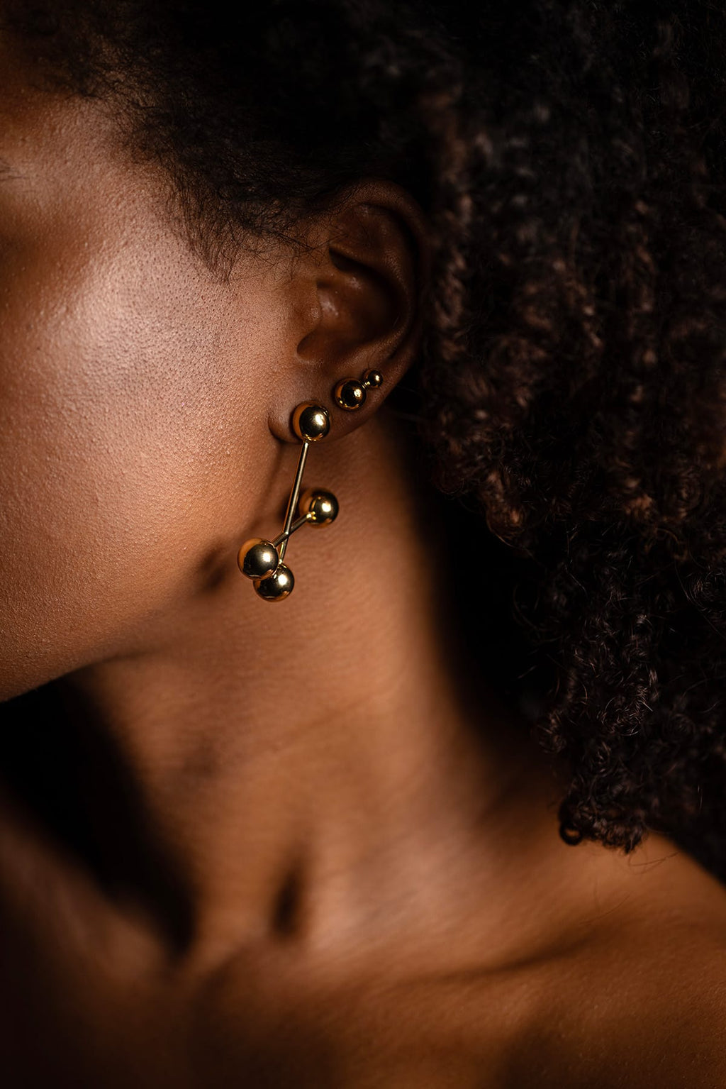 Ariel Golden Earrings