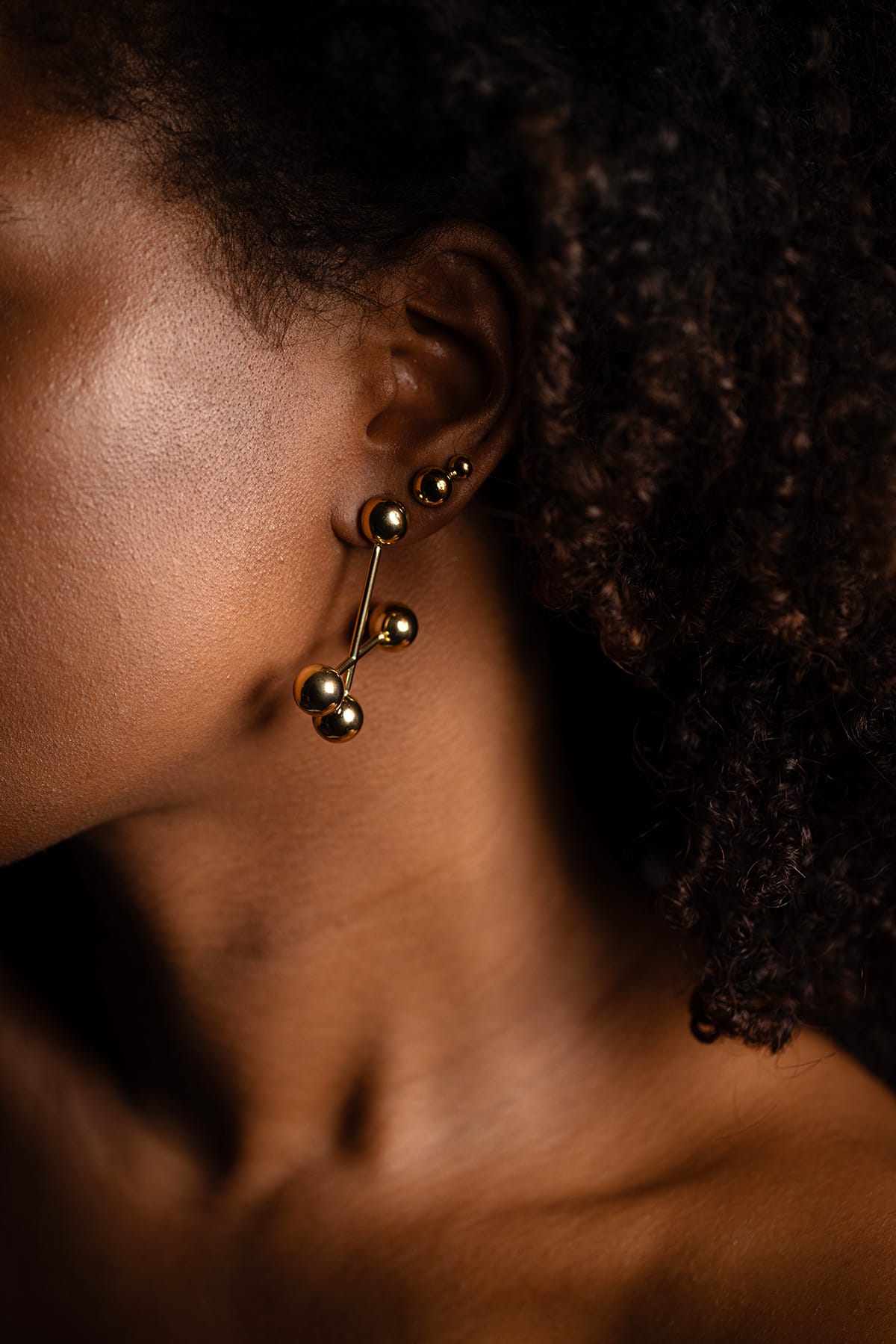 Ariel Golden Earrings