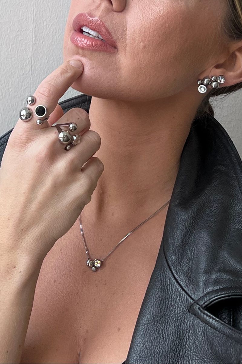 Solar Necklace Crystal Clear