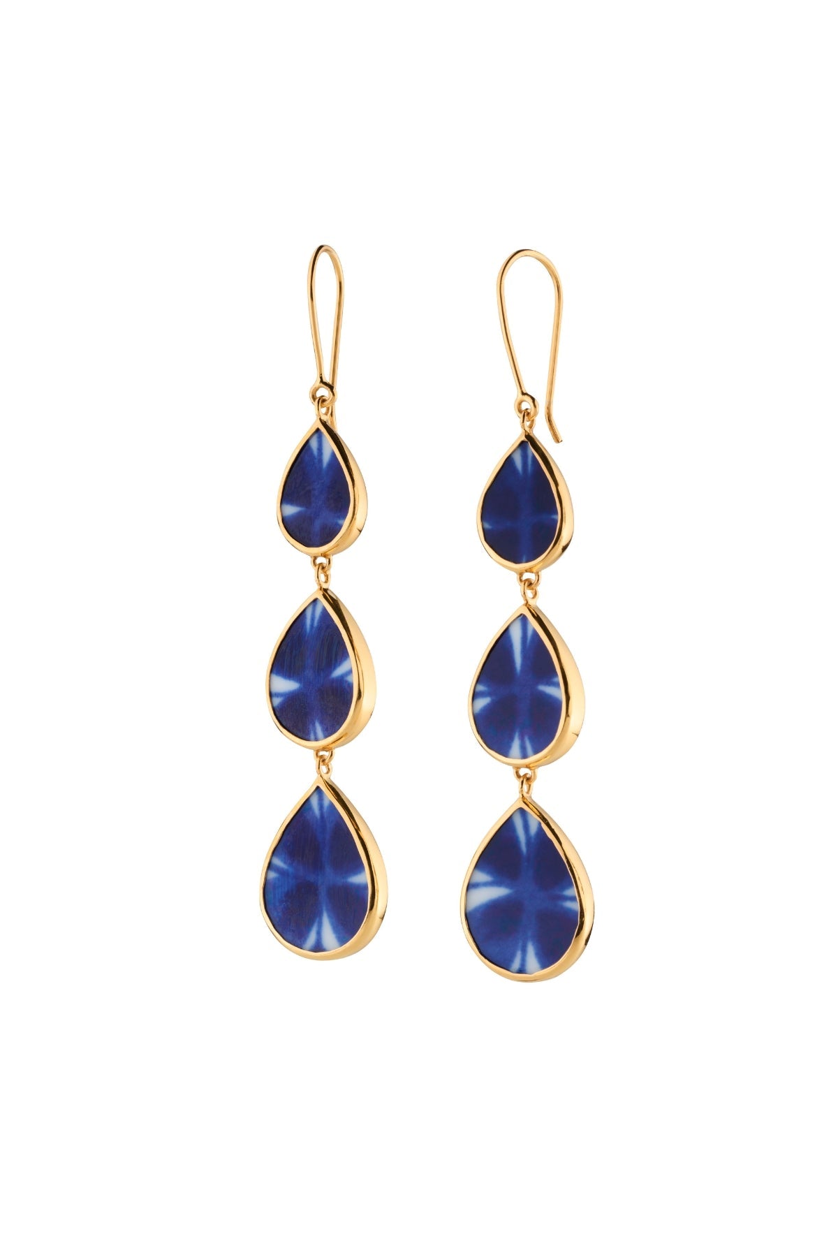 Mon Amie Golden Regn Earrings