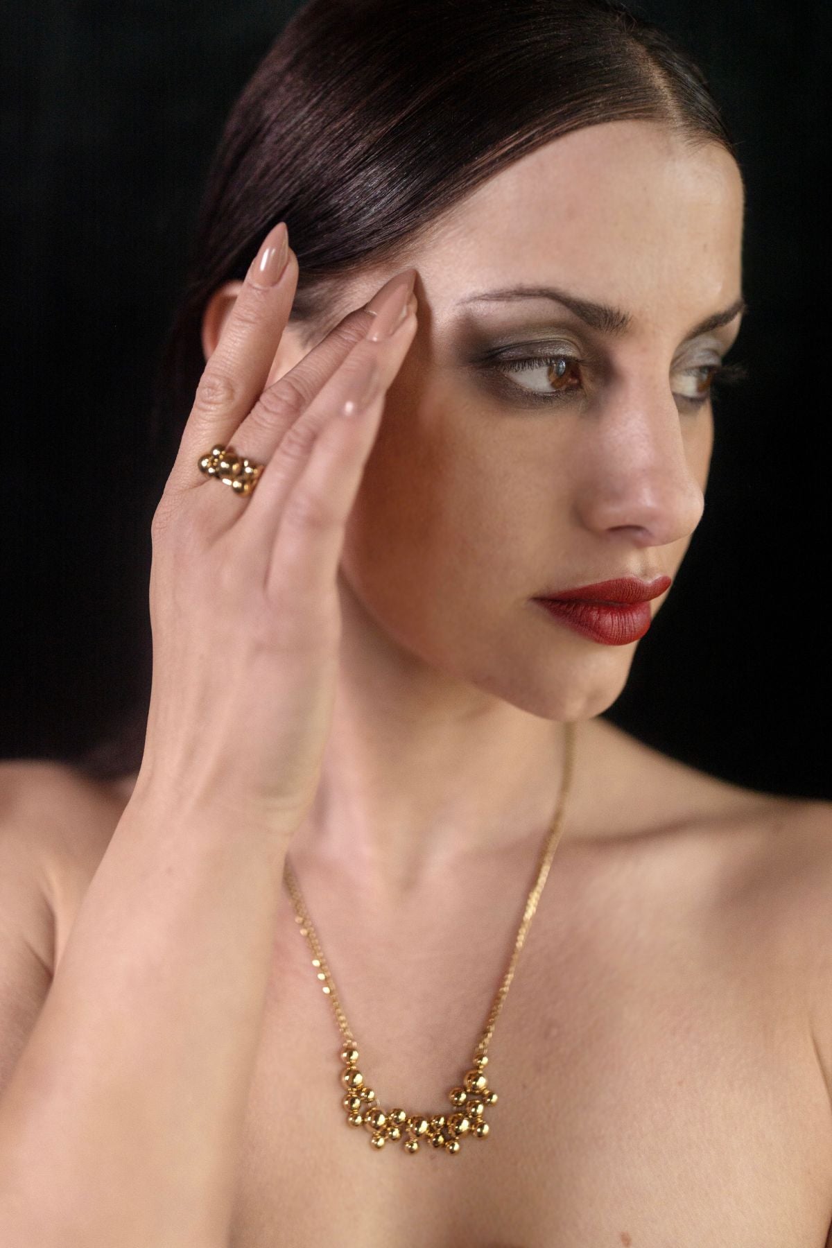 Stella Rain golden Necklace