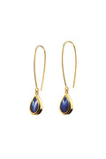 Mon Amie Golden Long Earrings
