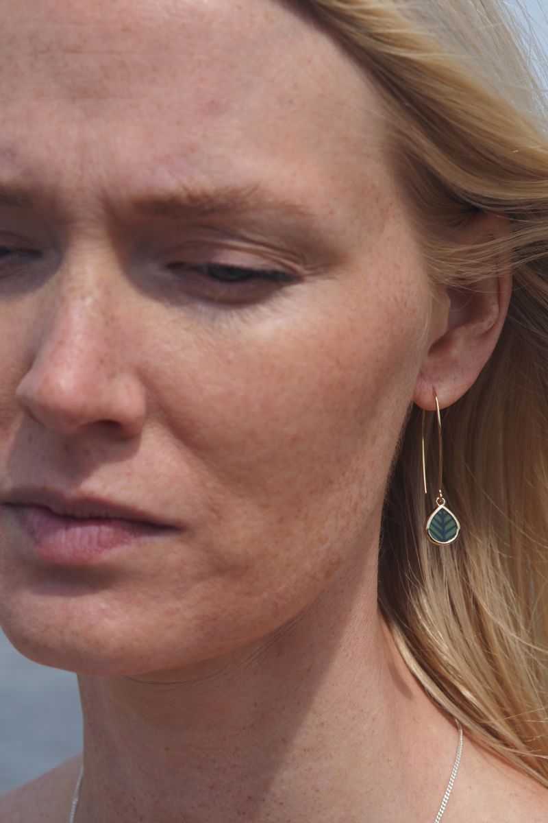 Berså Exclusive Golden Long Earrings