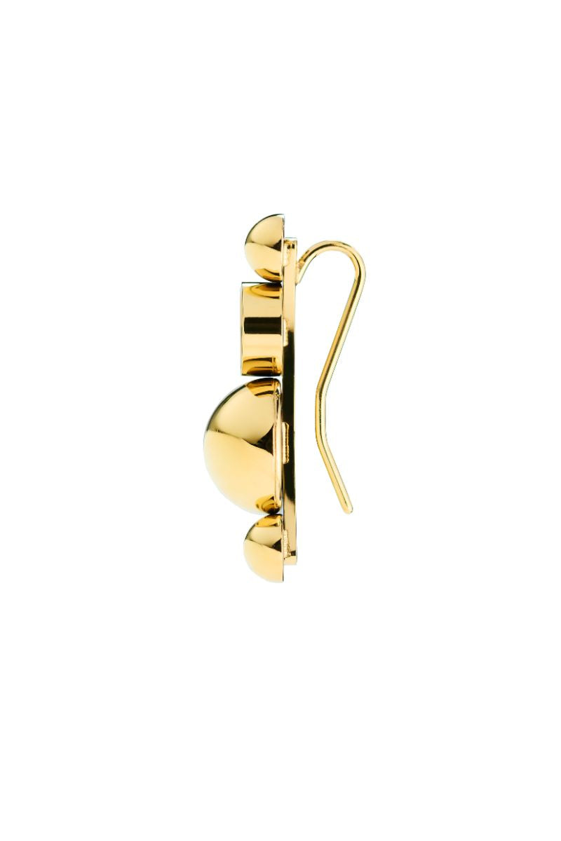 Solar Golden Earclimbers