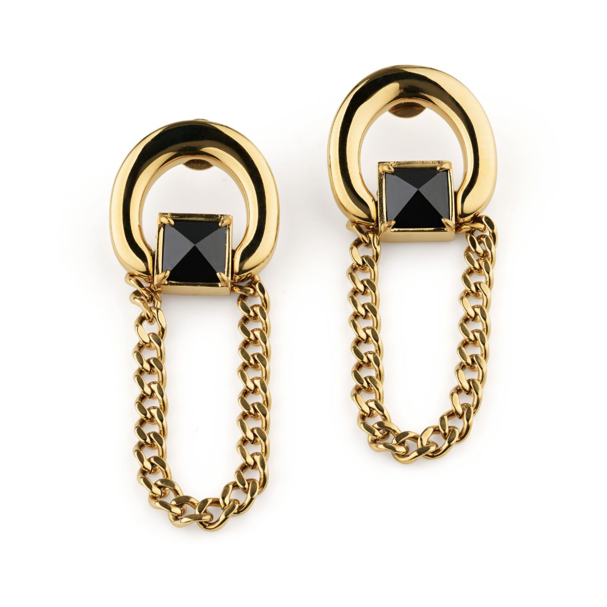 Dynasty Chain Golden Earring