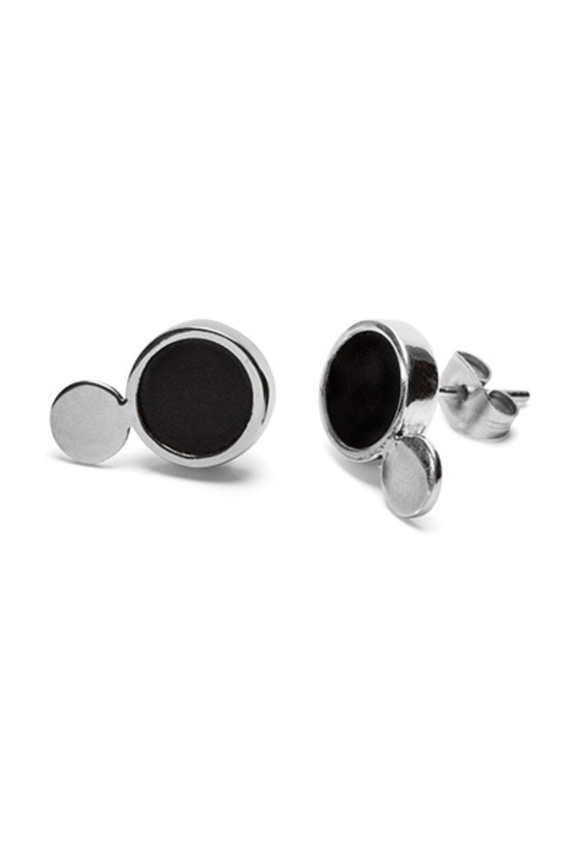 Luna Eclipse Petite Earrings - Scandinavian Design Jewelry - Sagen Sweden