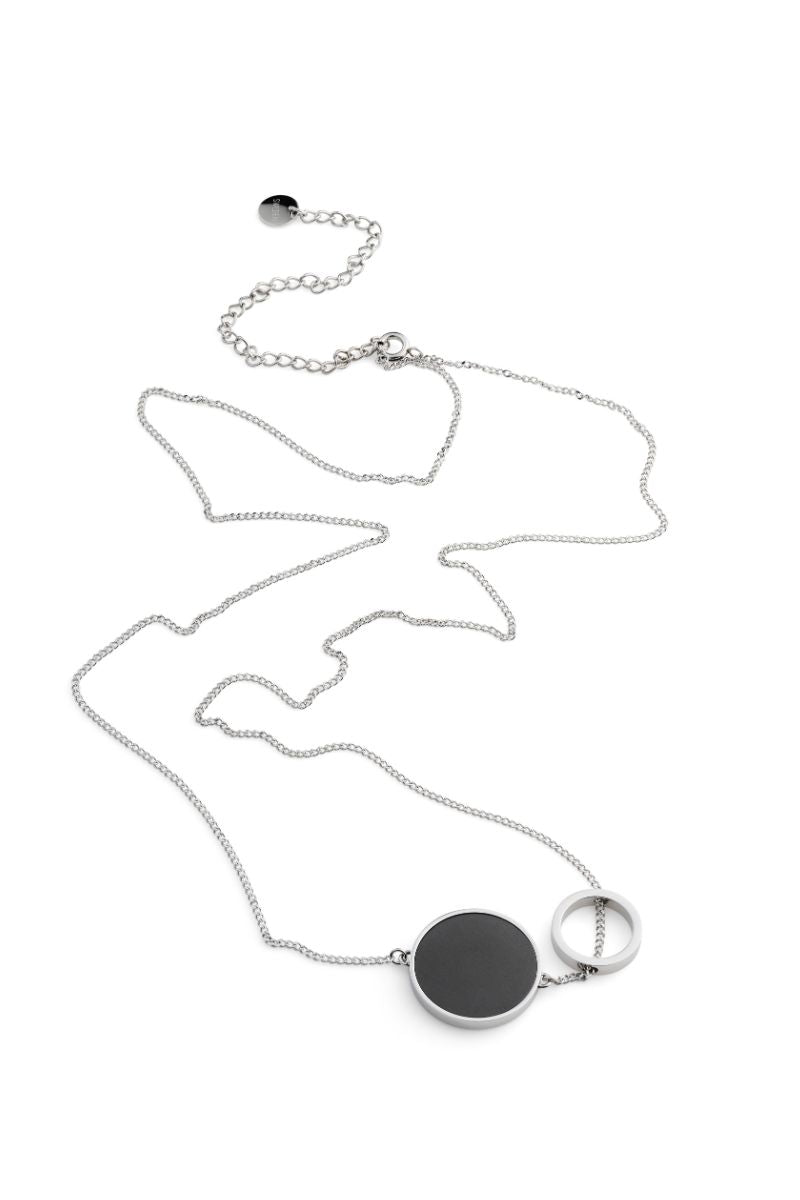 Luna Eclipse Necklace - Scandinavian Design Jewelry - Sagen Sweden