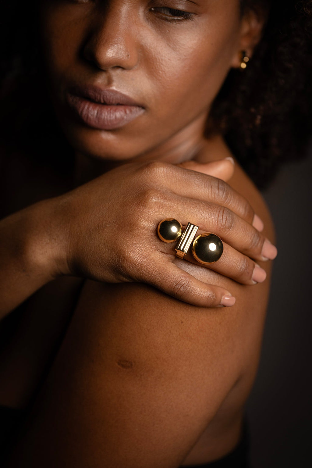 Satellite Golden R7 Ring