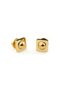 Satellite Dome Golden Petite Earrings